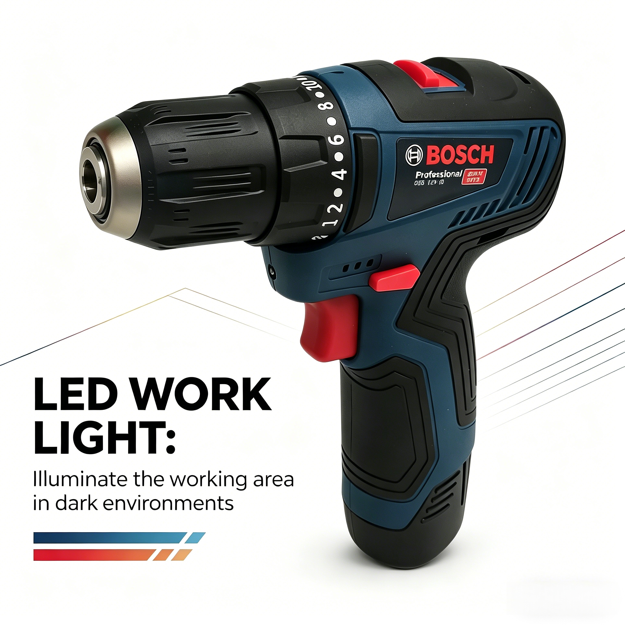 Power Tools Cordless - ボッシュ GSB 12V-30 プロフェッショナル電動ドリル、コードレスドライバー、ヘビーデューティー、多機能、家庭用、スクリュードライバー、DIY