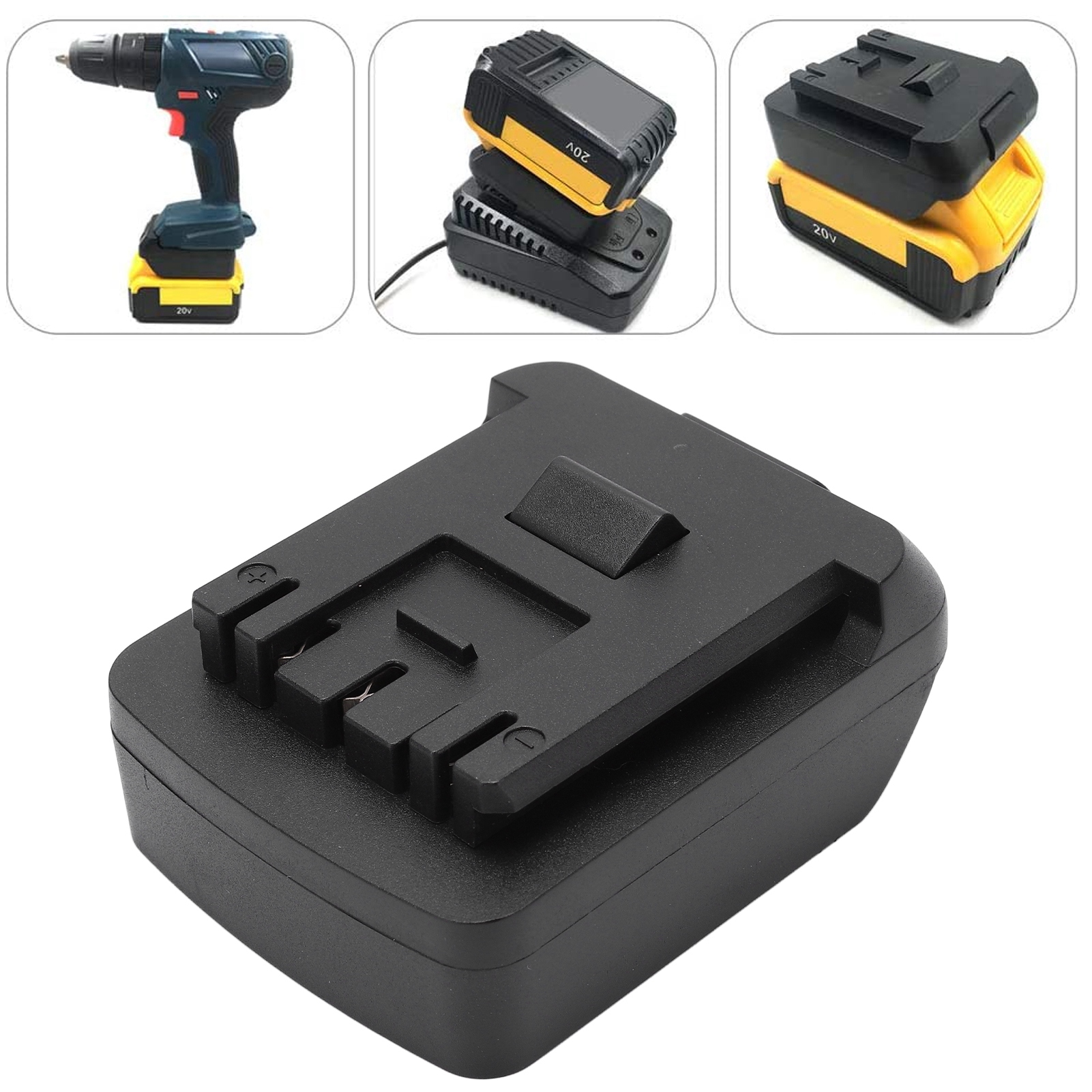 Power Tools Battery - リチウム電池アダプター 18V 20V から 18V 電動工具用