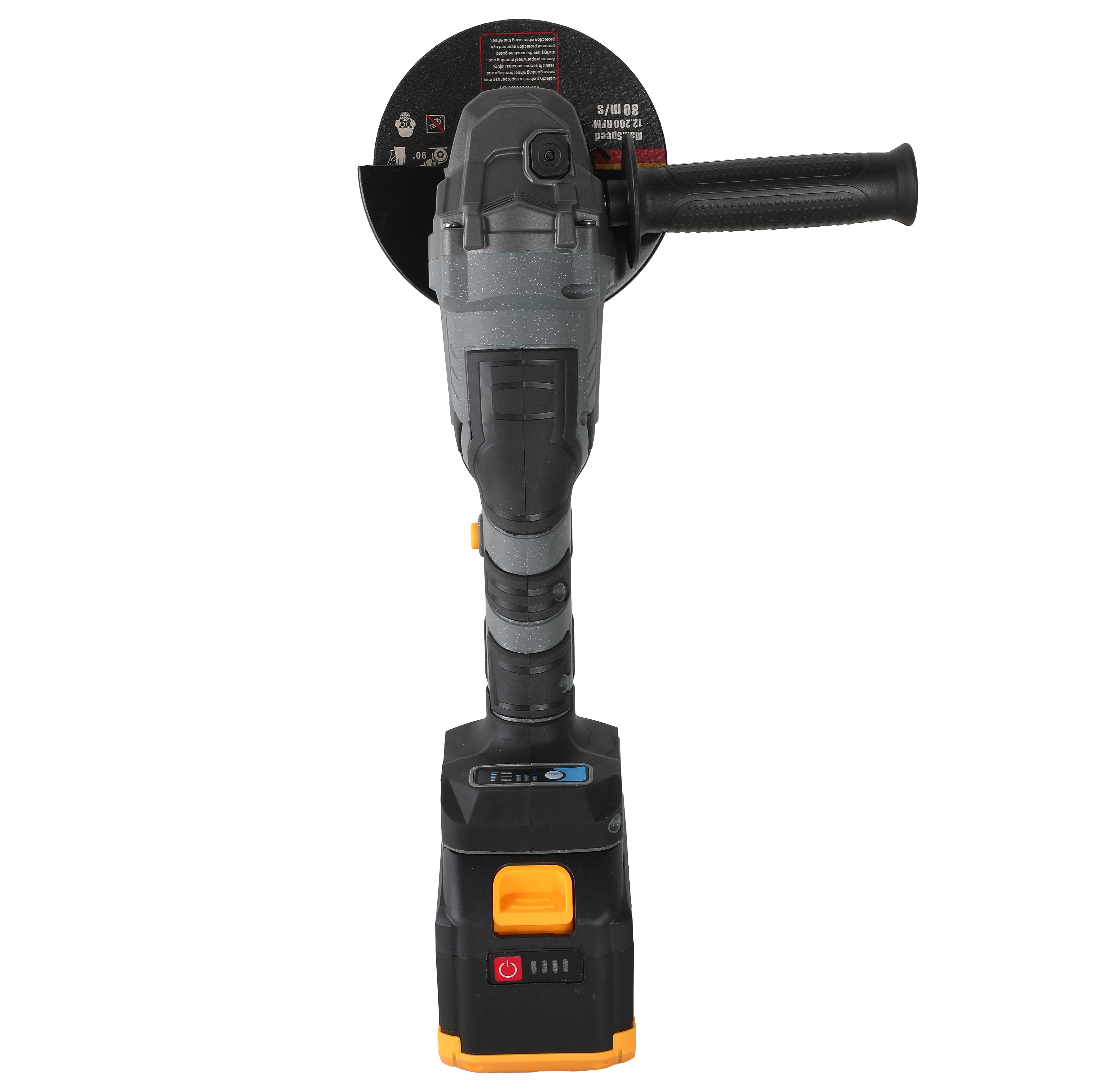 Power Tools Cordless - ブラシレスコードレスアングルグラインダーM14研削盤切断電動グラインダー21Vバッテリー式電動工具DIYトリガー