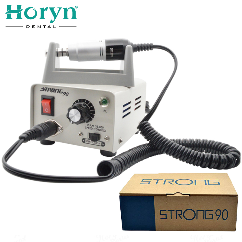 Power Tools Brand - 電気研磨機,マニキュアおよびペディキュアツール,強力な90マイクロモーター,102l,タイプハンドル,35000rp,65w