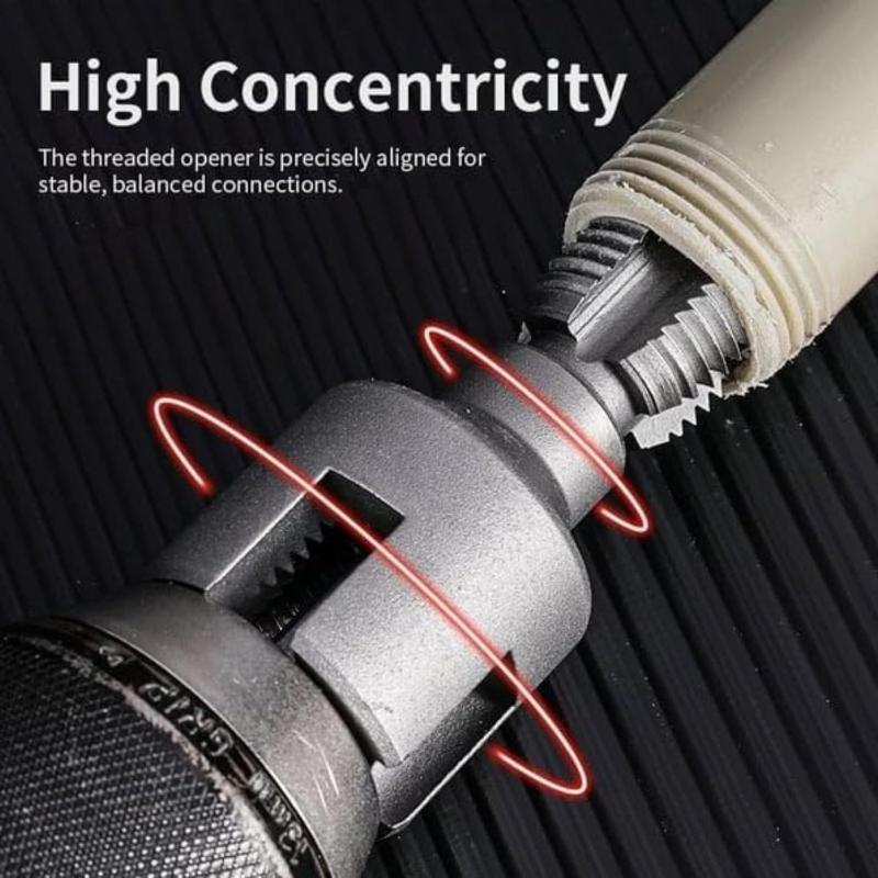 1セットパイプねじ切り工具一体型内外管ねじ切り工具電動ドリル - Power Tools Brand のレビューと価格