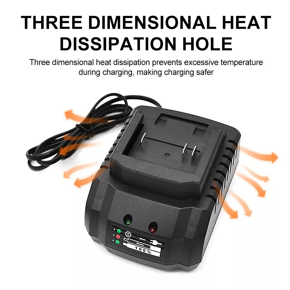 リチウムイオンバッテリー充電器 18V 21V 2A マキタ - Power Tools Brand のレビューと価格