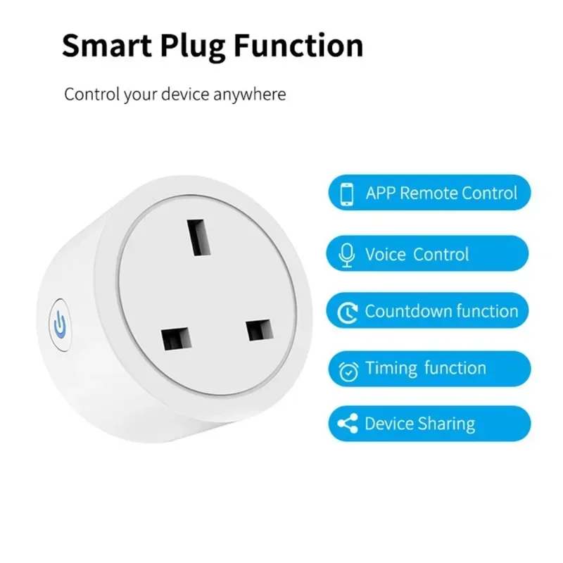 Wifi リモートスマートプラグ US/EU 20/16/1 - Power Tools Google のレビューと価格