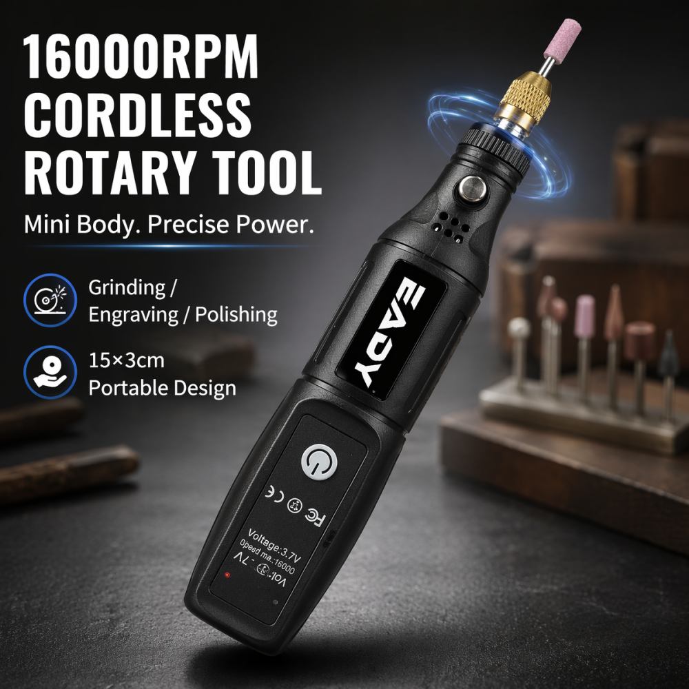 コードレスミニ電動ドリルロータリーツール – 研磨、研削、彫 - Power Tools Brand のレビューと価格