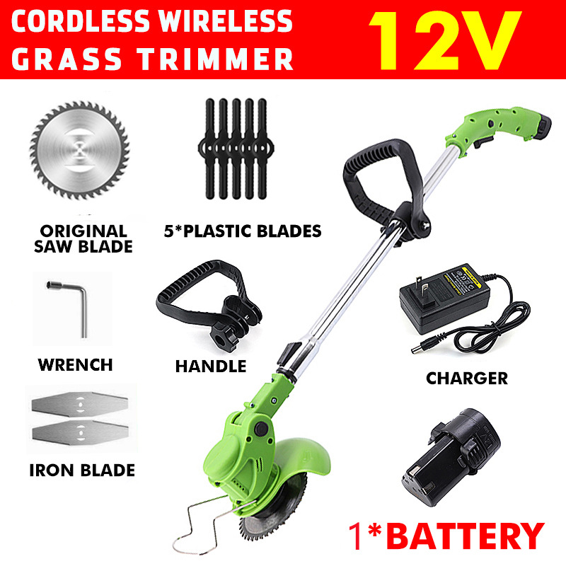 ハイパワー充電式リチウムコードレス電動草刈り機、庭木剪定ツー - Power Tools Cordless のレビューと価格