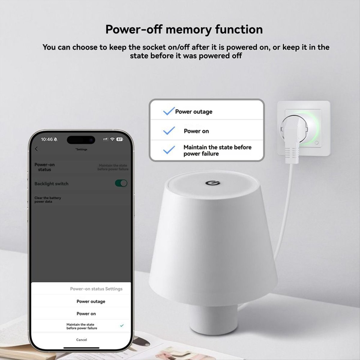 ABZJ スマートプラグ WiFi ソケット 16A パワー - Power Tools Google のレビューと価格