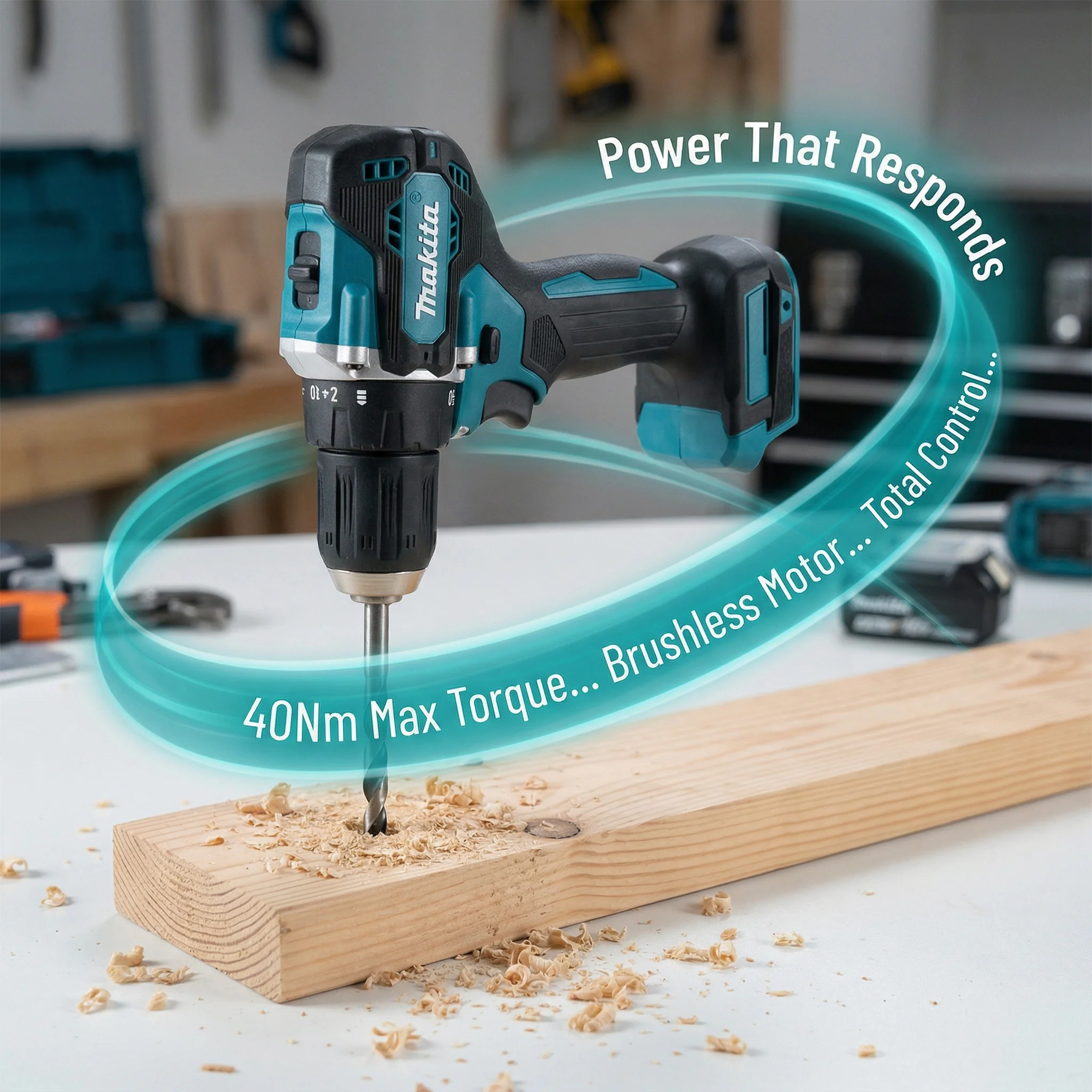マキタ DDF487 コードレスドライバードリル ブラシレス - Power Tools Brand のレビューと価格