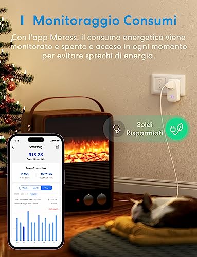 MSS310R-Meross スマート電源ソケットプラグ イ - Power Tools Google のレビューと価格