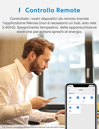 MSS310R-Meross スマート電源ソケットプラグ イ - Power Tools Google のレビューと価格