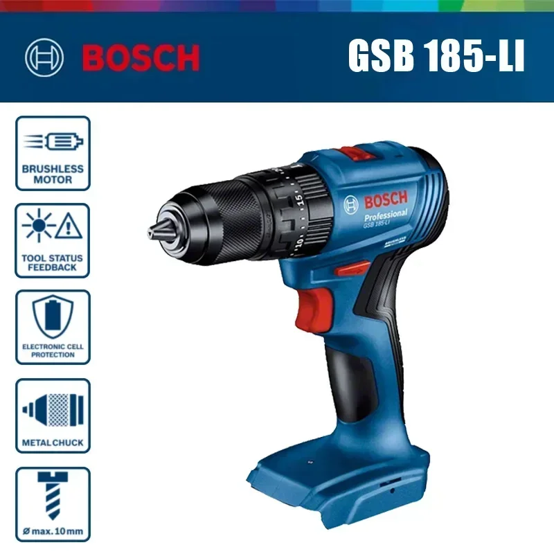 ボッシュ GSB 185-LI 18V ブラシレスコードレス - Power Tools Battery のレビューと価格