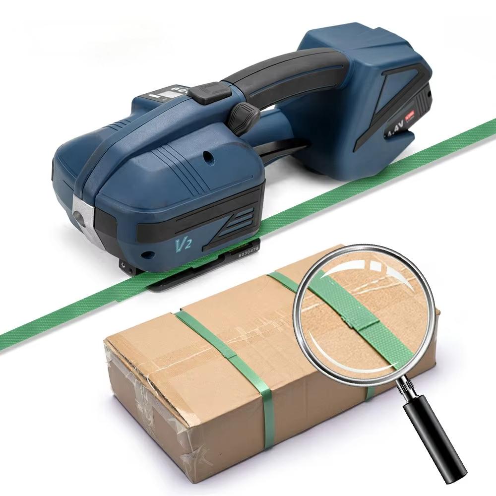 ハンドヘルドV2電動バッテリー式プラスチック製手動梱包結束機 - Power Tools Battery のレビューと価格