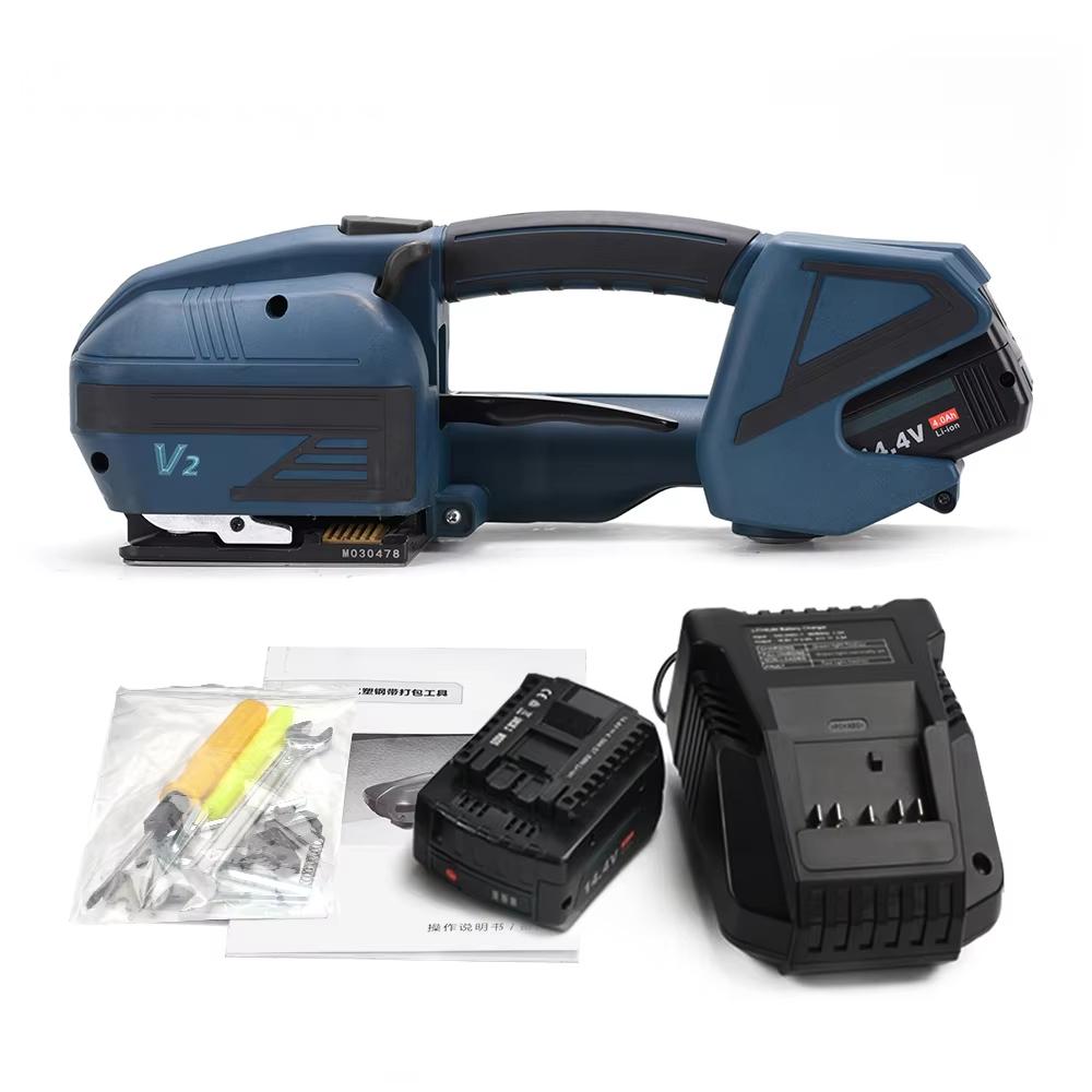ハンドヘルドV2電動バッテリー式プラスチック製手動梱包結束機 - Power Tools Battery のレビューと価格